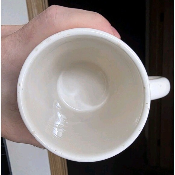 2010 Starbucks Coffee Mug Holiday Wish White Red 3D Cup Christmas‎ 10 oz Tea Cup - Picture 2 of 6